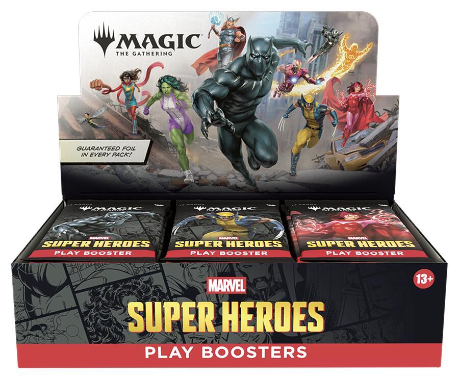 Marvel Super Heroes Play Booster Box