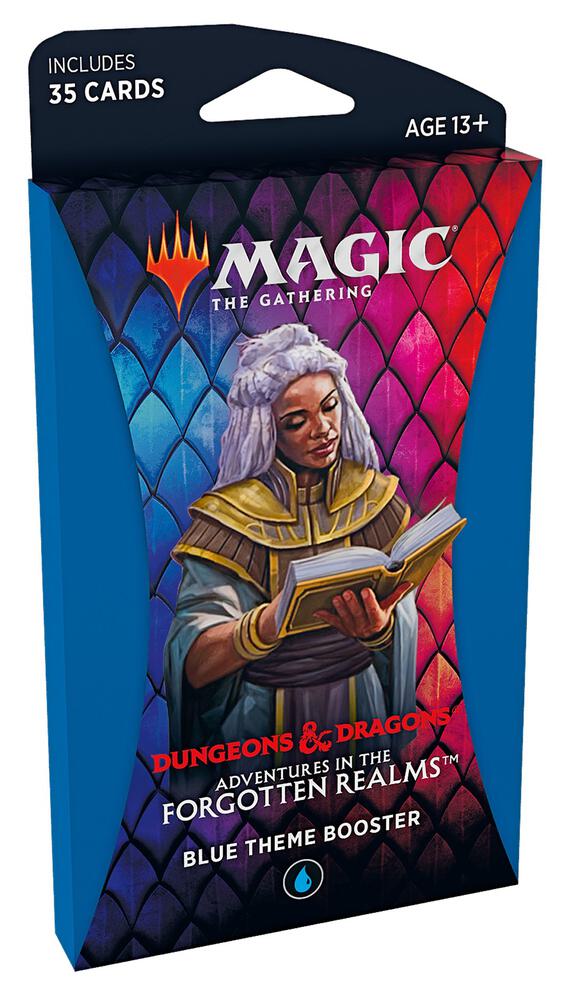 Adventures in the Forgotten Realms Theme Booster Blue