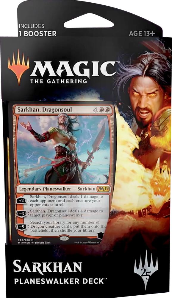 Core Set 2019 Planeswalker Deck Sarkhan