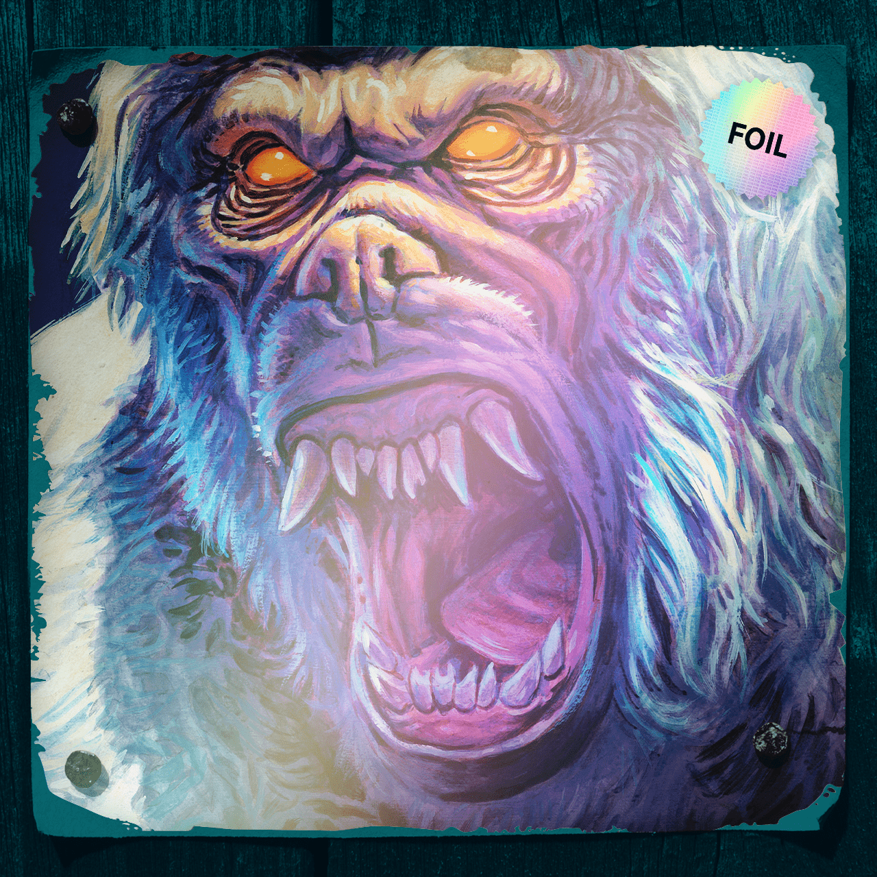 Secret Lair Drop Monstrous Magazines Rainbow Foil