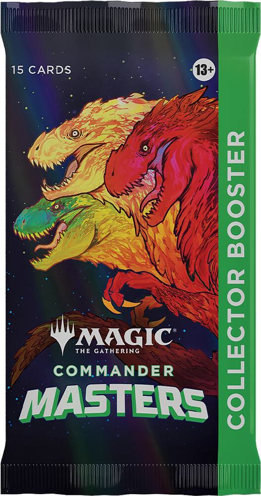 Commander Masters Collector Booster Pack Minimal Packaging