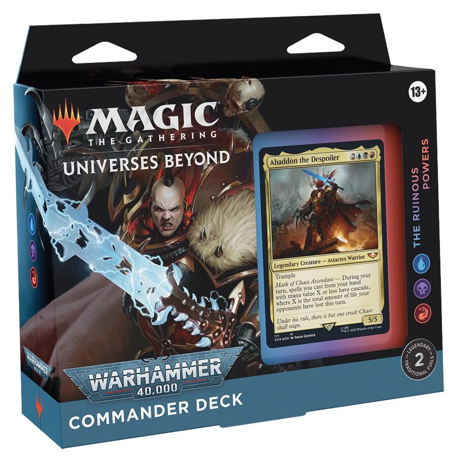 Warhammer 40000 Commander Deck The Ruinous Powers