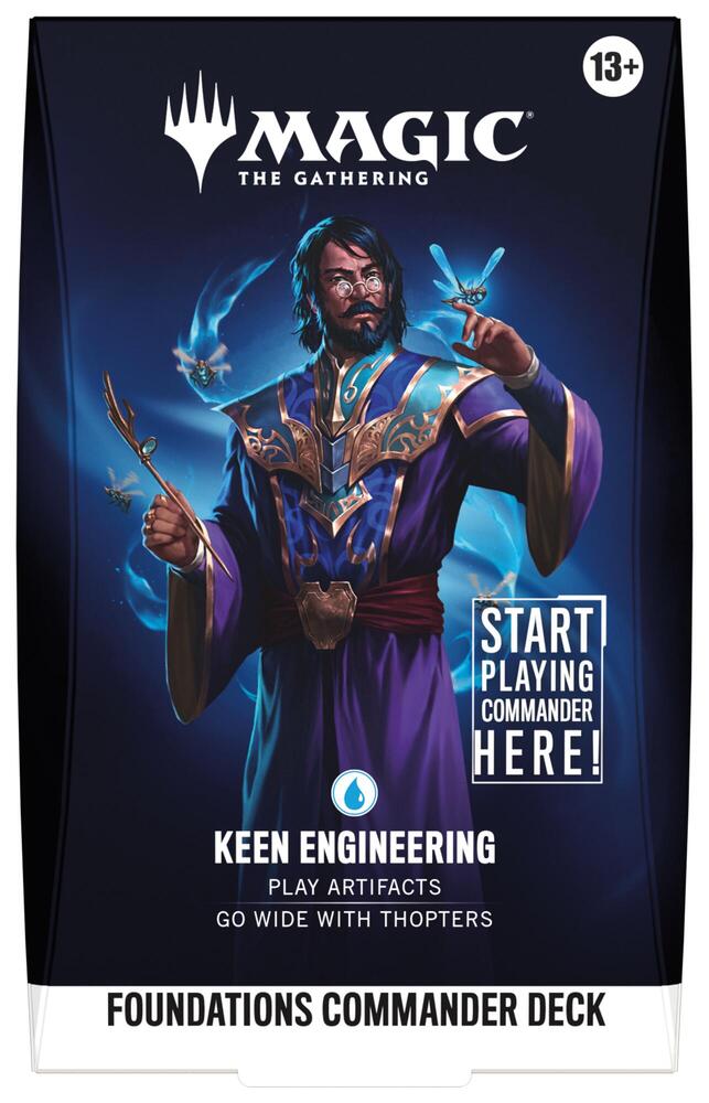 Foundations Commander Deck Keen Engineering