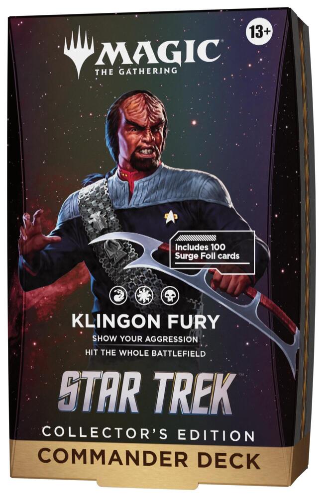 Star Trek Collector Commander Deck Klingon Fury