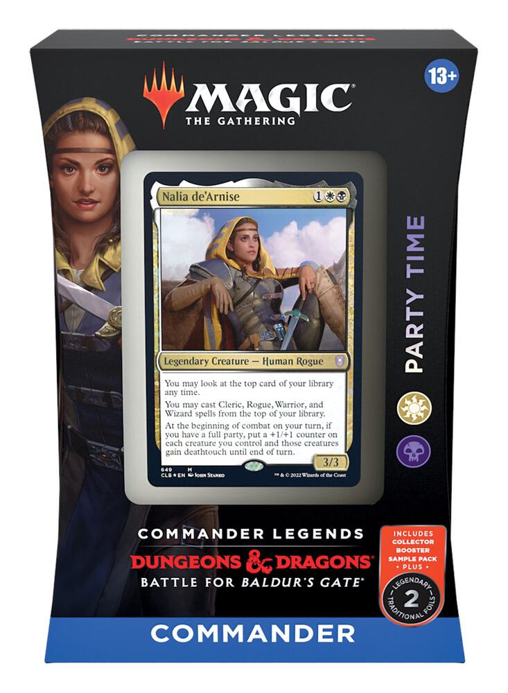 Commander Legends Battle for Baldurs Gate Commander Deck Party Time