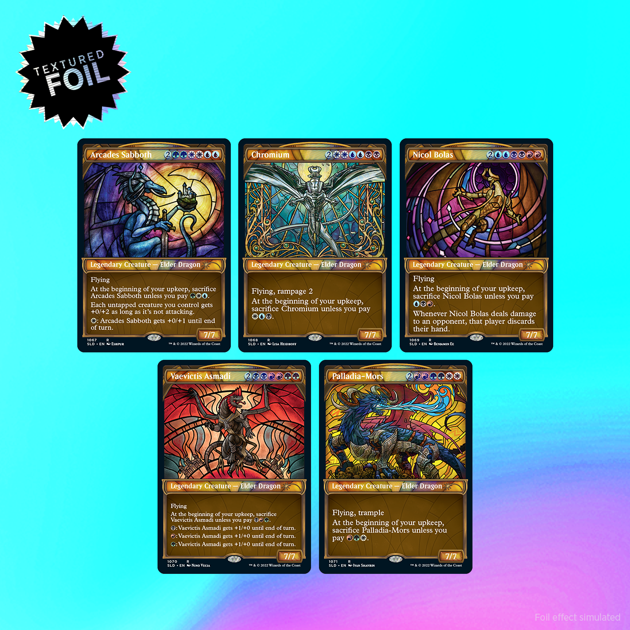 Secret Lair Drop Showcase Dominaria United Textured Foil