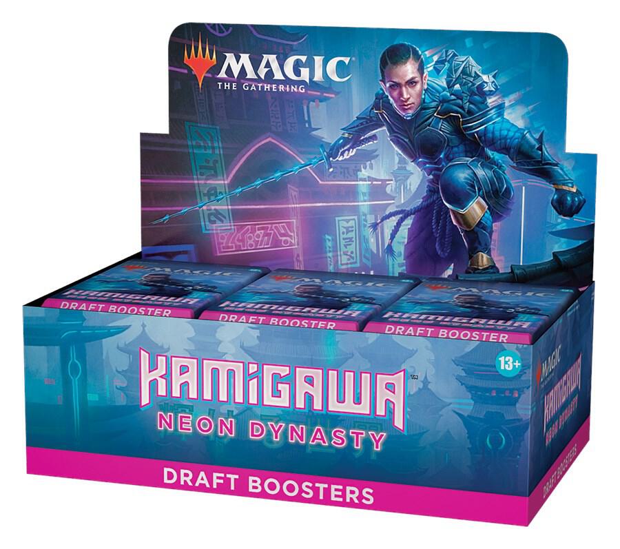 Kamigawa Neon Dynasty Draft Booster Box Case