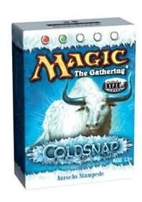 Coldsnap Theme Deck Aurochs Stampede