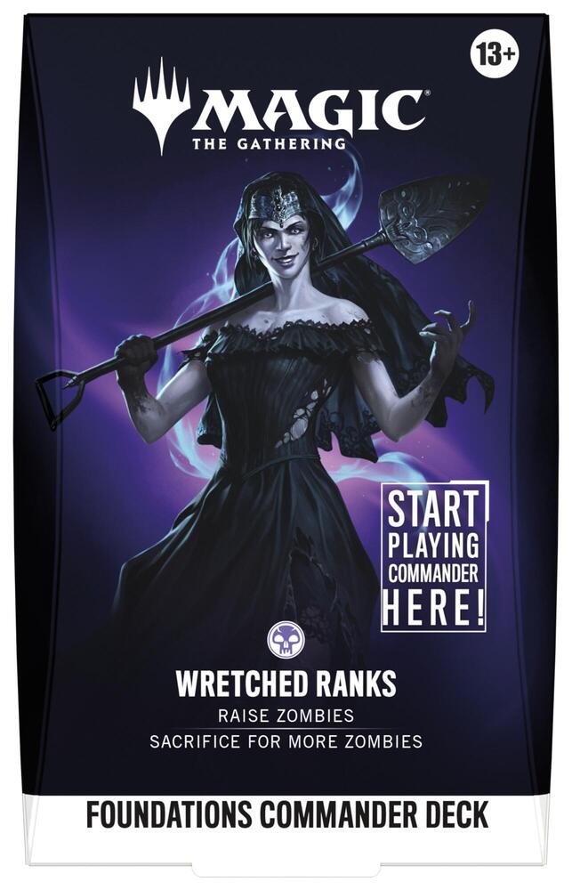 Foundations Commander Deck Wretched Ranks