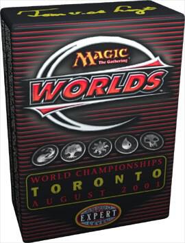 2001 World Championship Deck Tom van de Logt