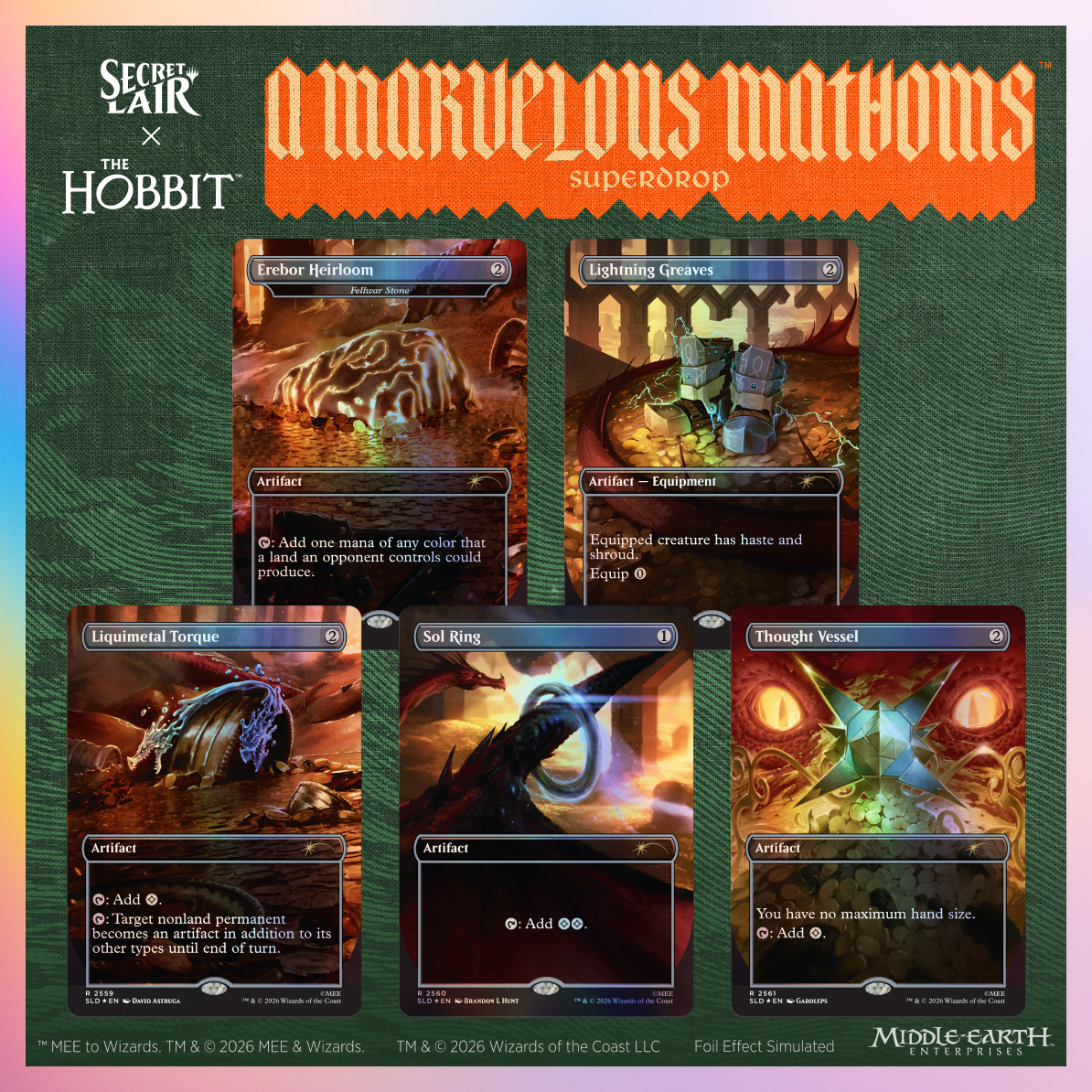 The Hobbit: Smaug's Spoils Foil Edition