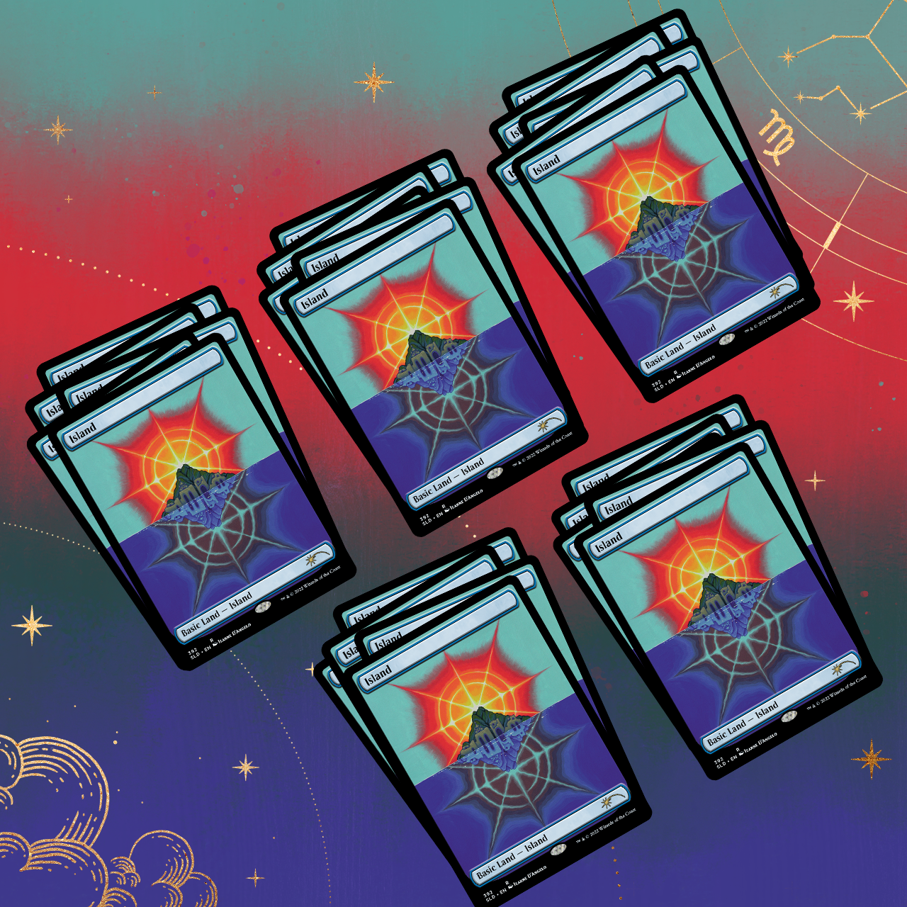 Secret Lair Bundle Astrology Lands Virgo
