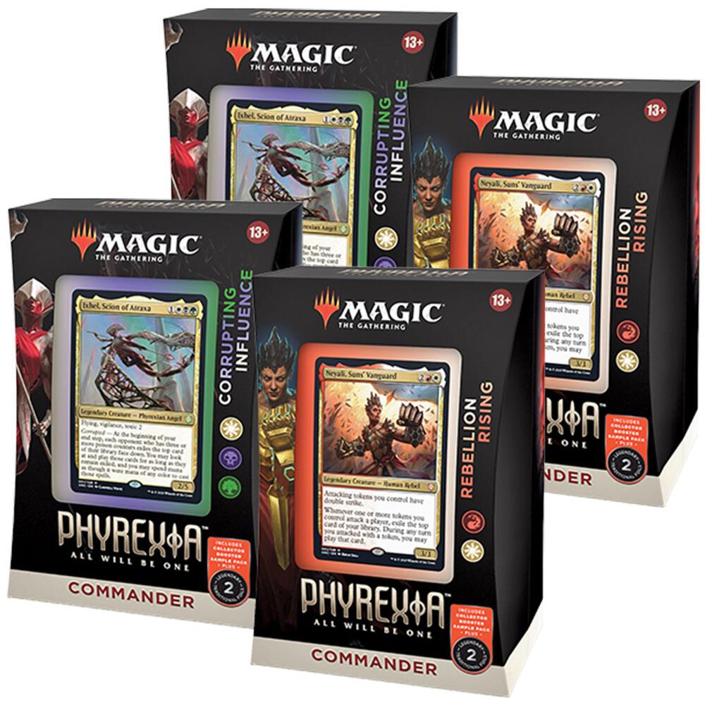 Phyrexia All Will Be One Commander Deck Display