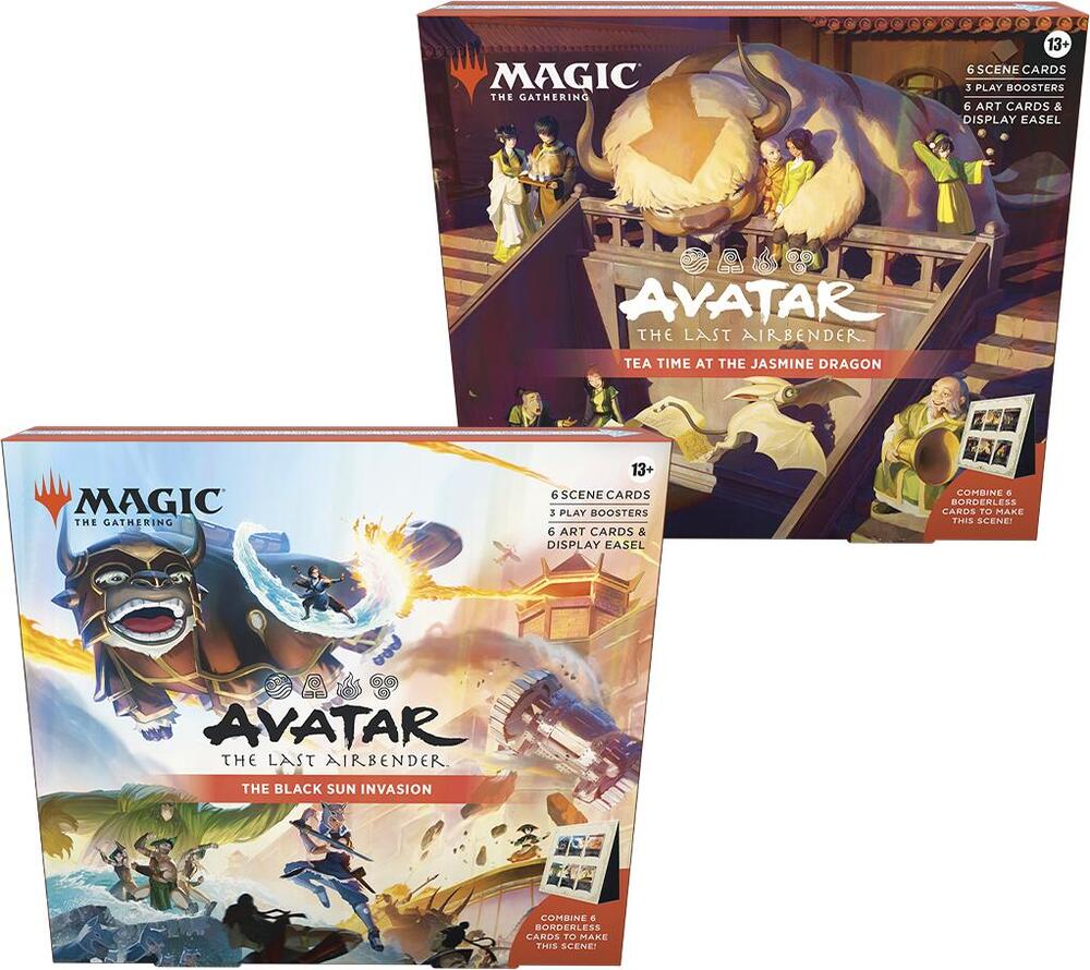 Avatar The Last Airbender Scene Box Set of 2