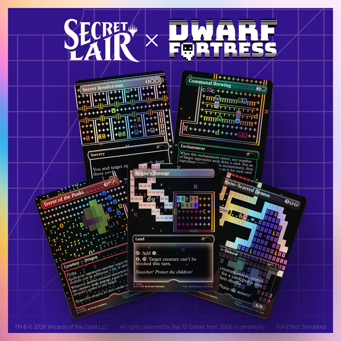 Secret Lair Drop Dwarf Fortress Create New World Foil