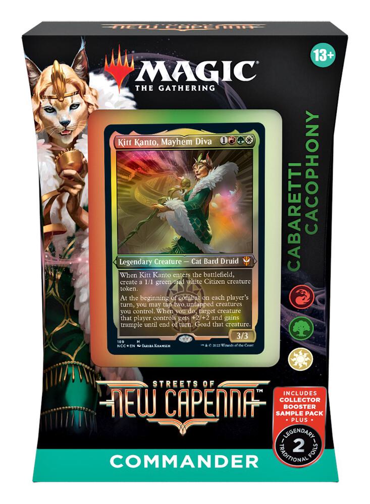 Streets of New Capenna Commander Deck Cabaretti Cacophony Minimal Packaging
