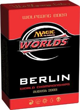 2003 World Championship Deck Wolfgang Eder