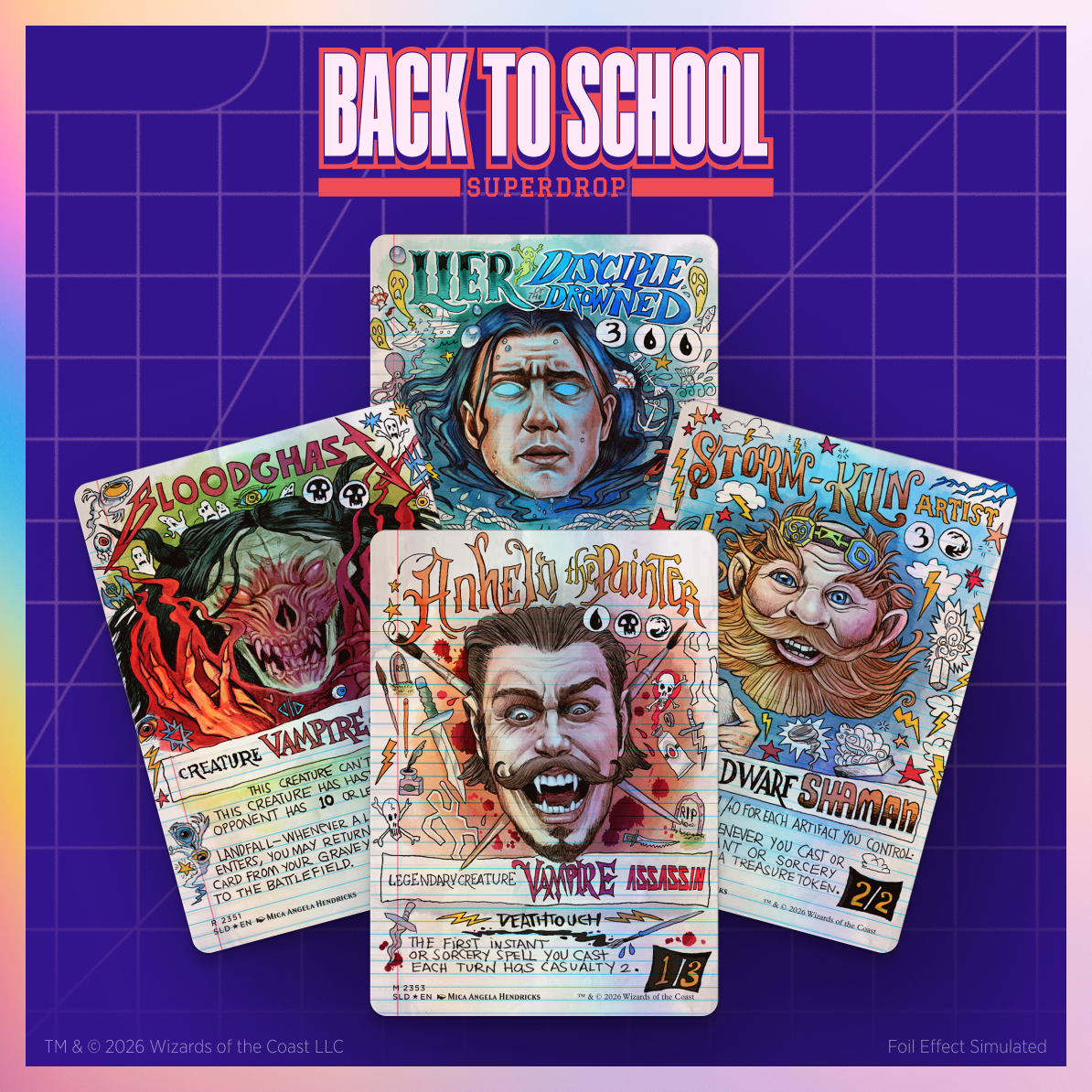 Secret Lair Drop Notebook Genius Foil