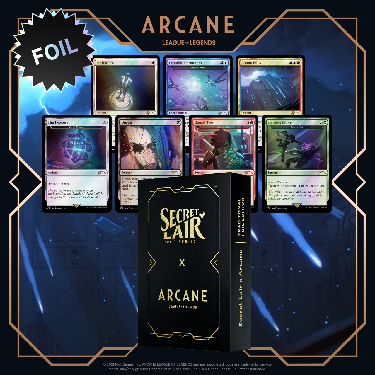 Secret Lair Drop Secret Lair x Arcane Foil