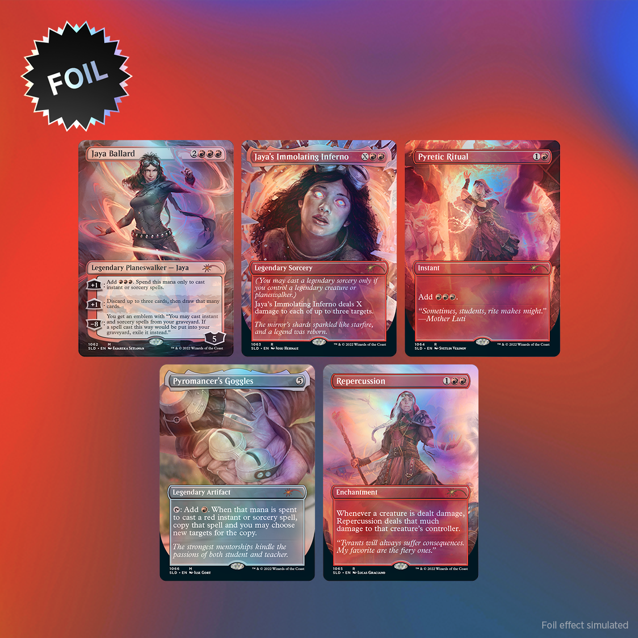 Secret Lair Drop In Memoriam Jaya Ballard Foil