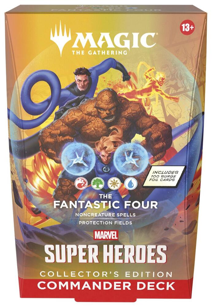 Marvel Super Heroes Commander Deck The Fantastic Four Collector's Edition