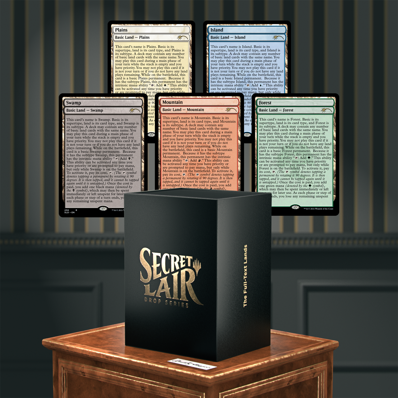 Secret Lair Drop The Full Text Lands