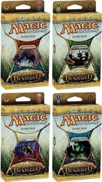 Mirrodin Besieged Intro Packs Set of 4