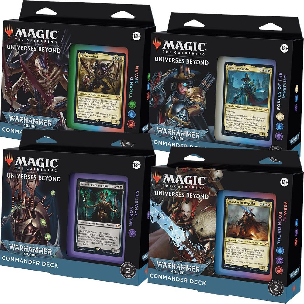 Warhammer 40000 Commander Deck Display
