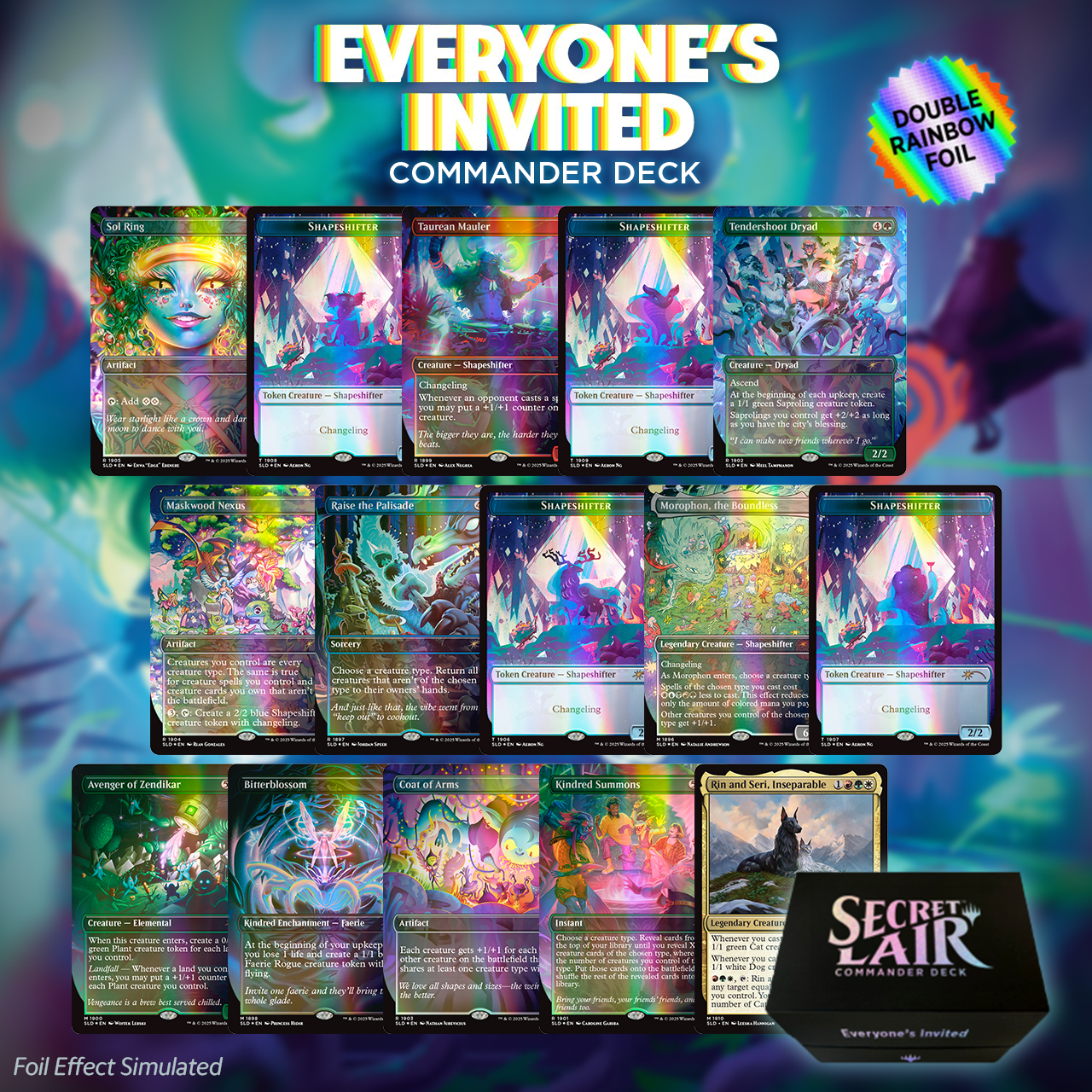 Secret Lair Commander Deck Everyones Invited!
