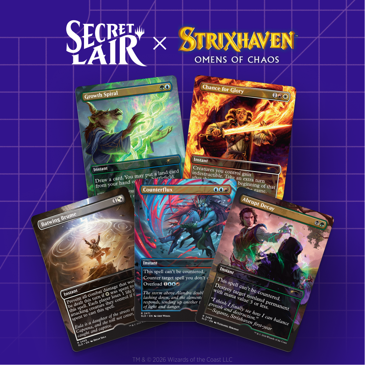 Secret Lair Drop Omens of Chaos