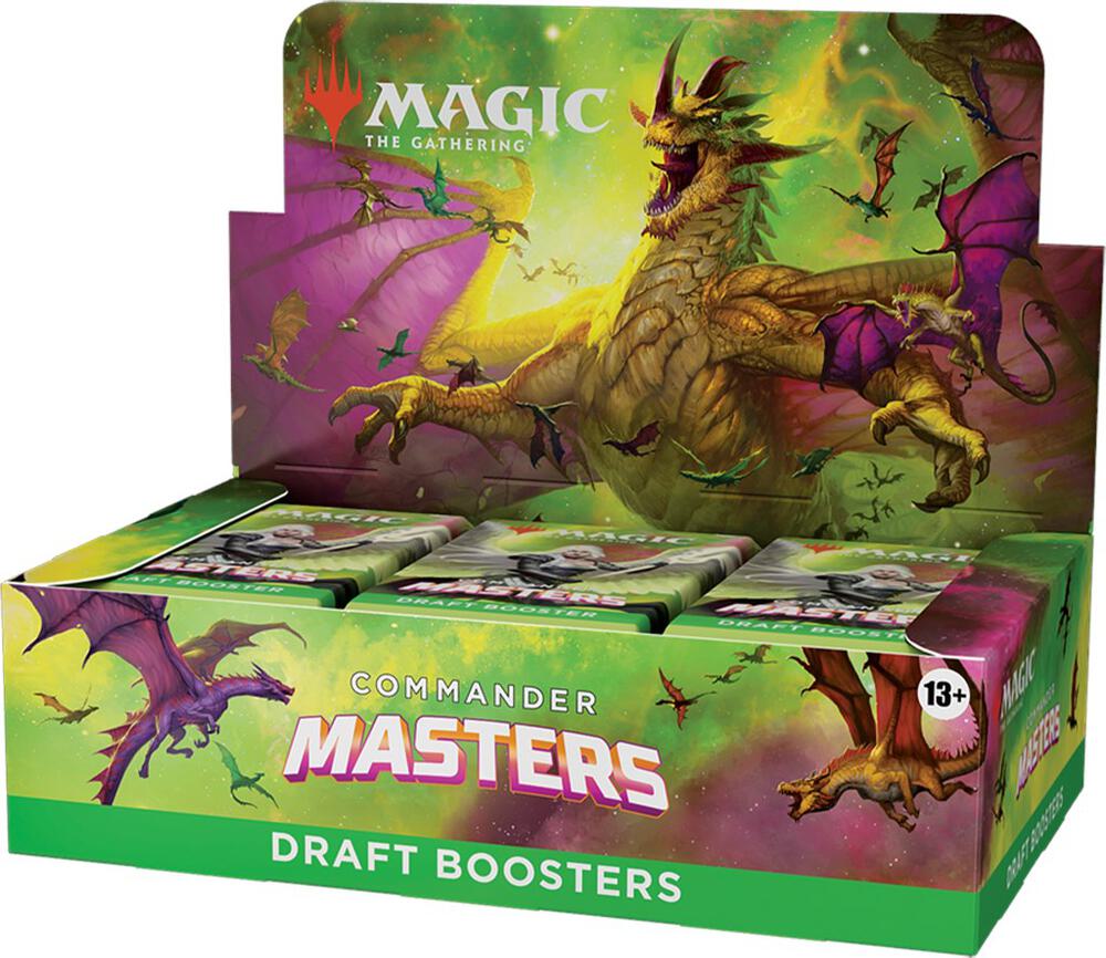 Commander Masters Draft Booster Box Case