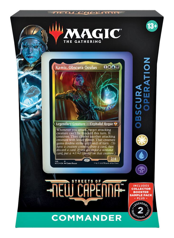 Streets of New Capenna Commander Deck Obscura Operation Minimal Packaging