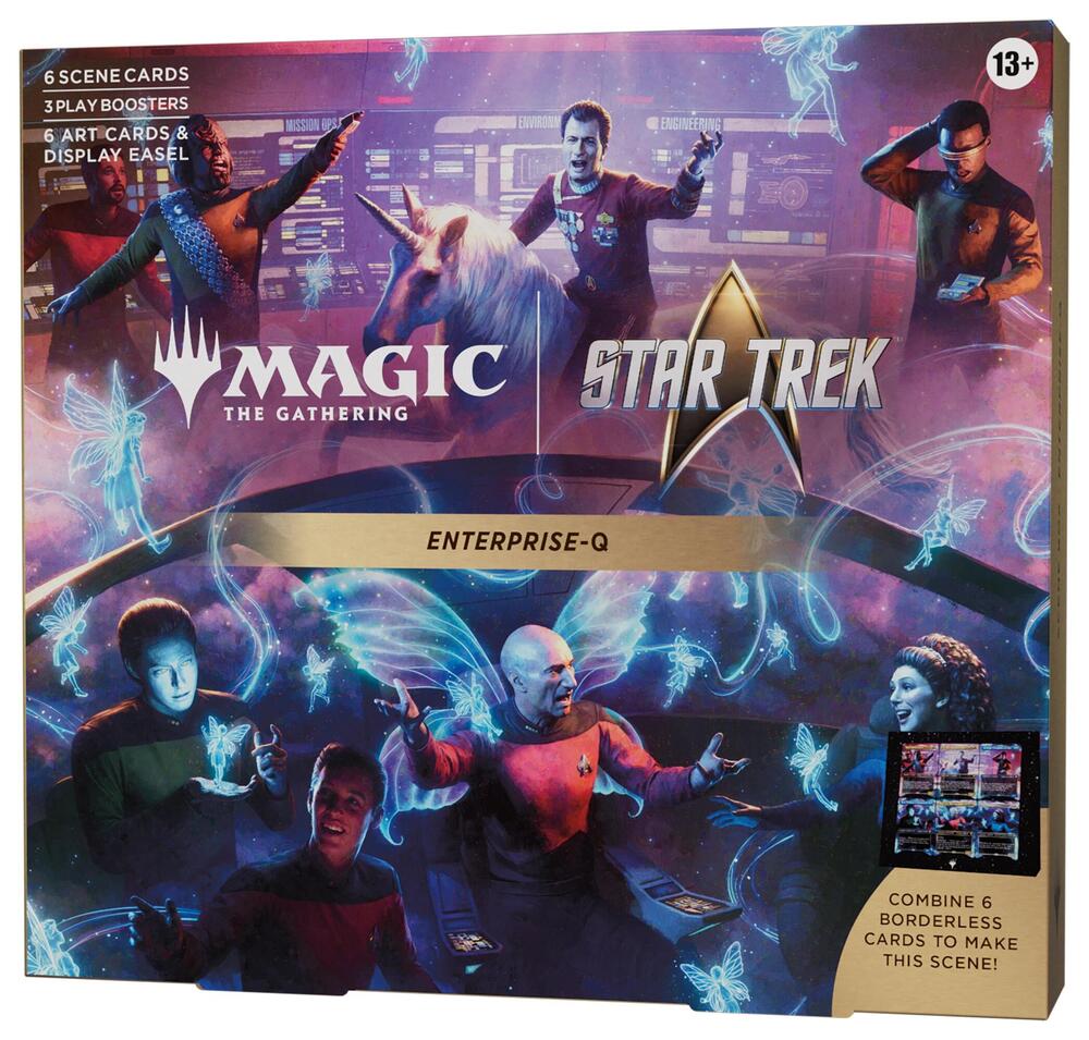 Star Trek Scene Box Enterprise-Q