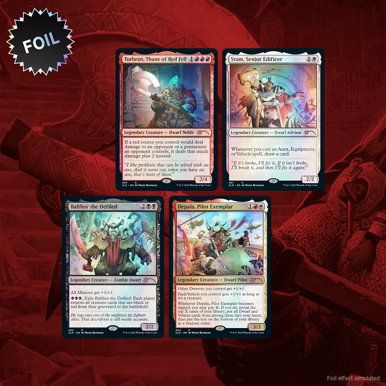 Secret Lair Drop Artist Series Wayne Reynolds Foil