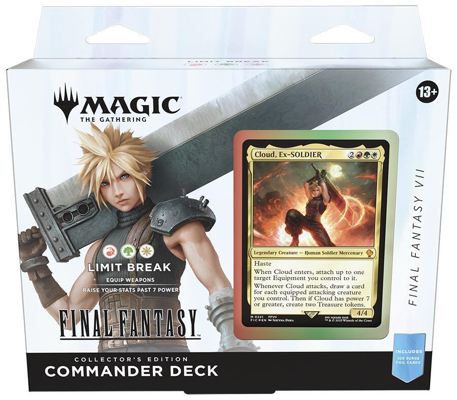 Final Fantasy Commander Deck Limit Break Collectors Edition