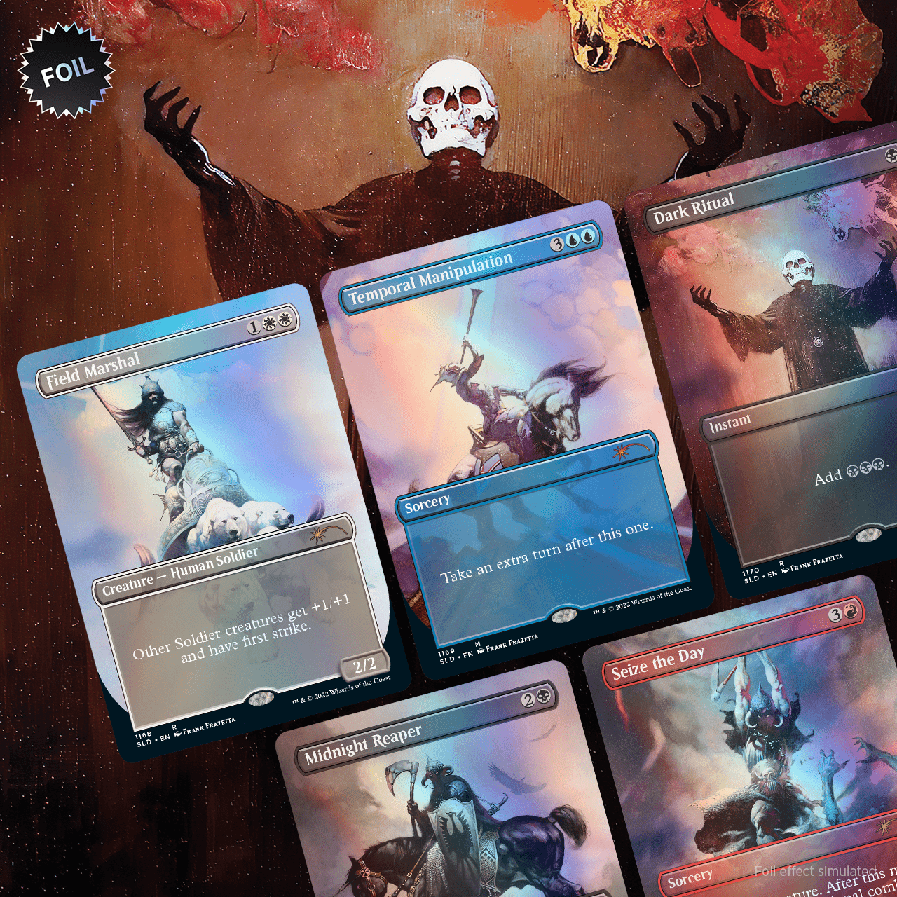 Secret Lair Drop The Art of Frank Frazetta Foil