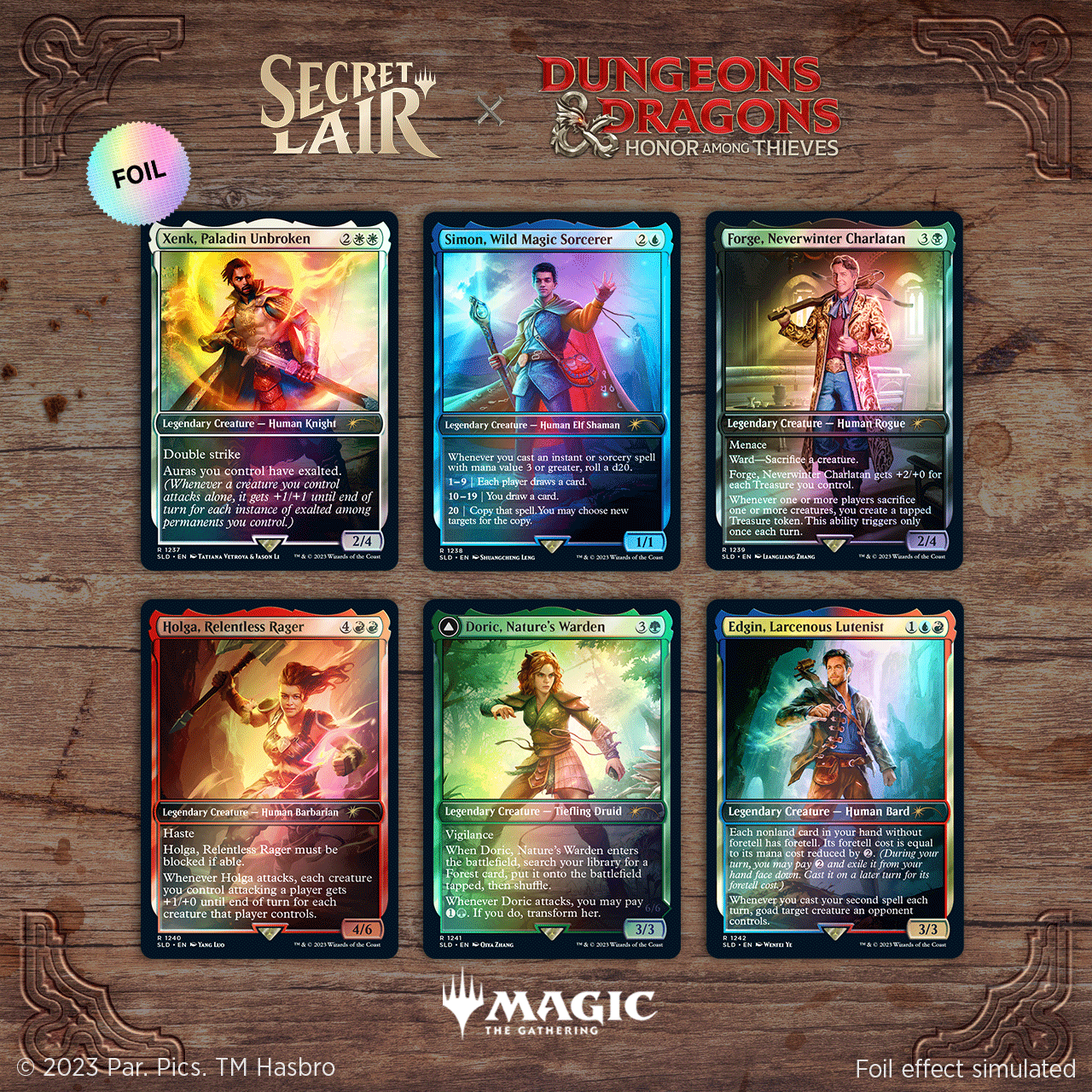 Secret Lair Drop Secret Lair x Dungeons and Dragons Honor Among Thieves Foil