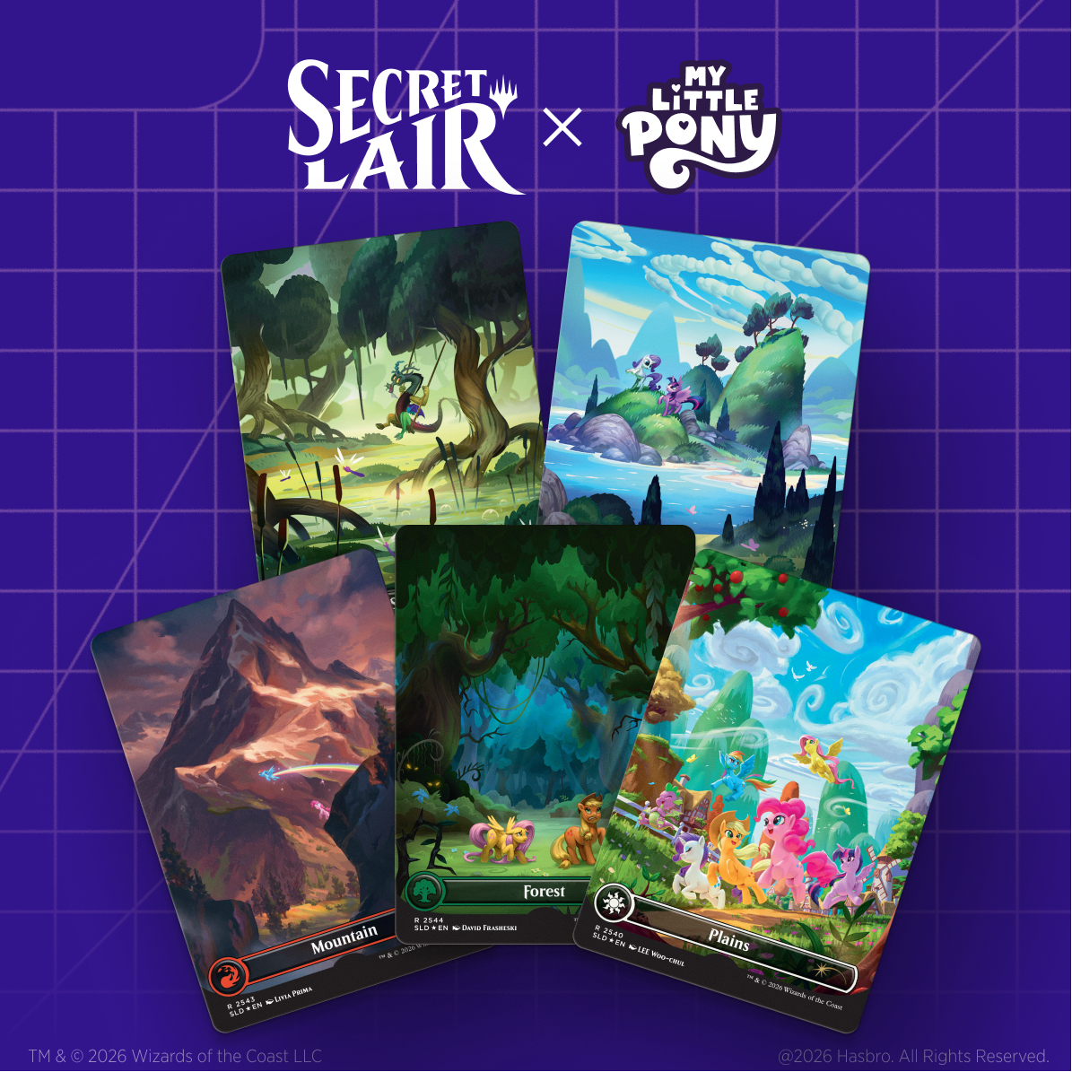 Secret Lair Drop My Little Pony The Lands of Equestria