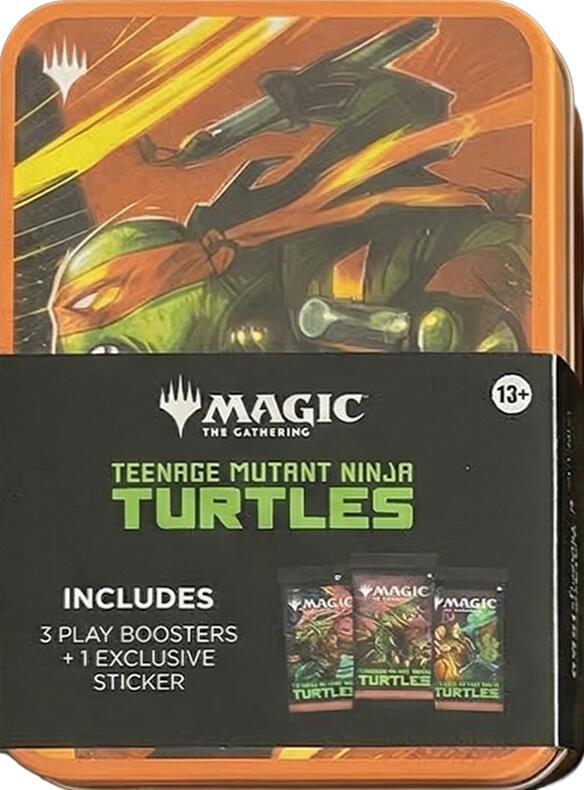 Teenage Mutant Ninja Turtles Tin Michelangelo