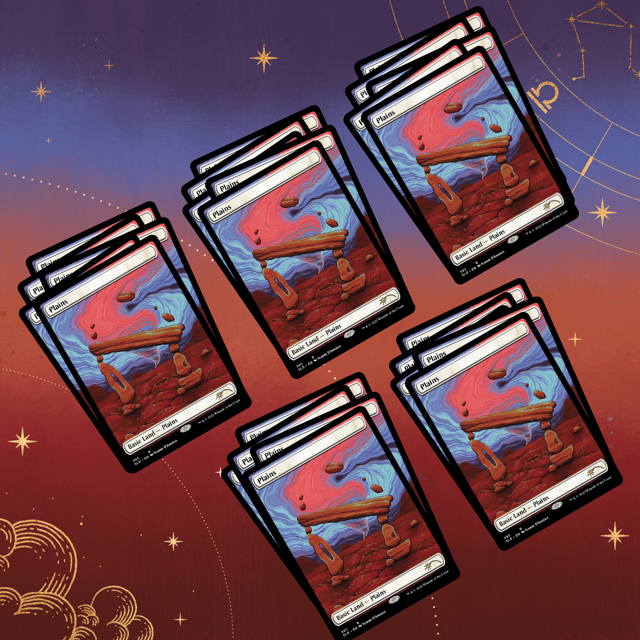 Secret Lair Bundle Astrology Lands Libra