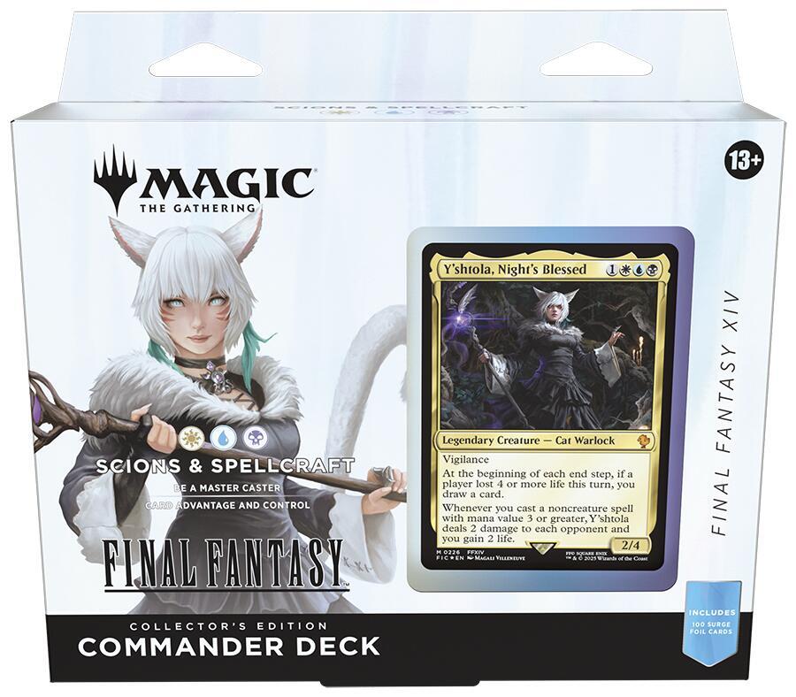 Final Fantasy Commander Deck Scions & Spellcraft Collectors Edition