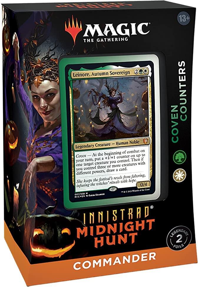 Innistrad Midnight Hunt Commander Deck Coven Counters