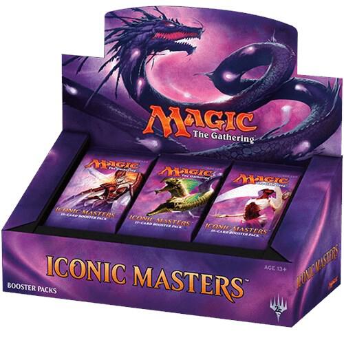 Iconic Masters Draft Booster Box Case