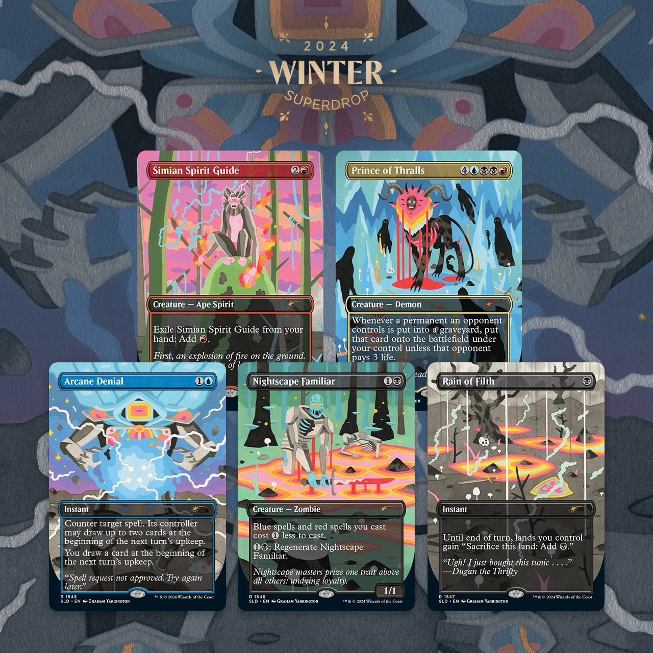 Secret Lair Drop Prismatic Nightmares