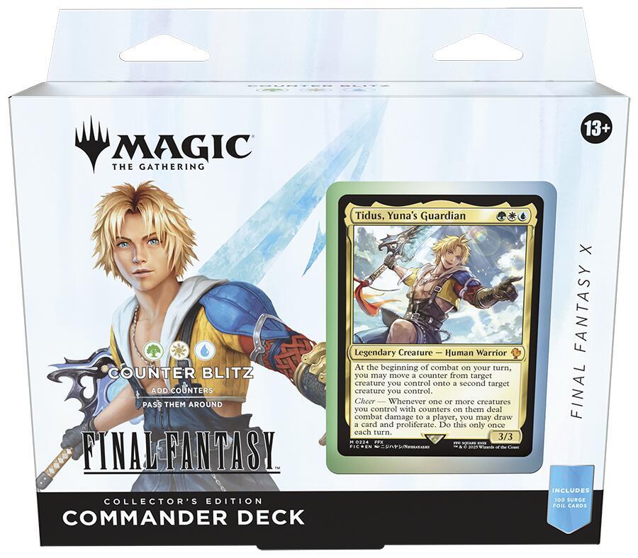Final Fantasy Commander Deck Counter Blitz Collectors Edition