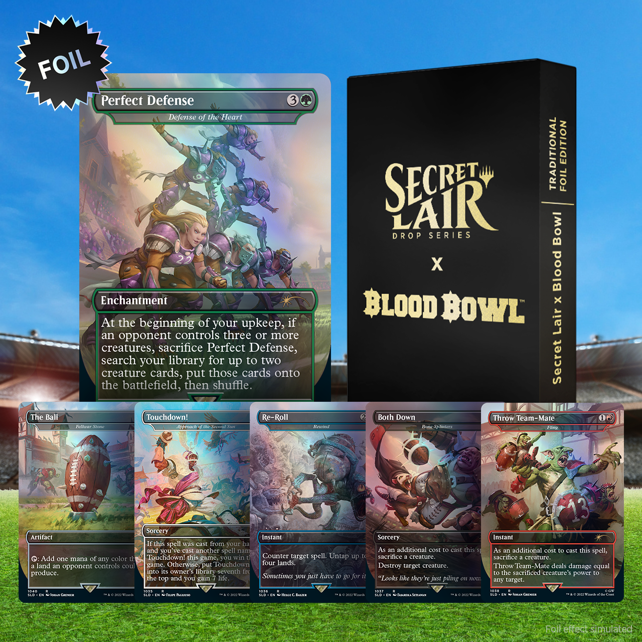 Secret Lair Drop Secret Lair x Blood Bowl Foil
