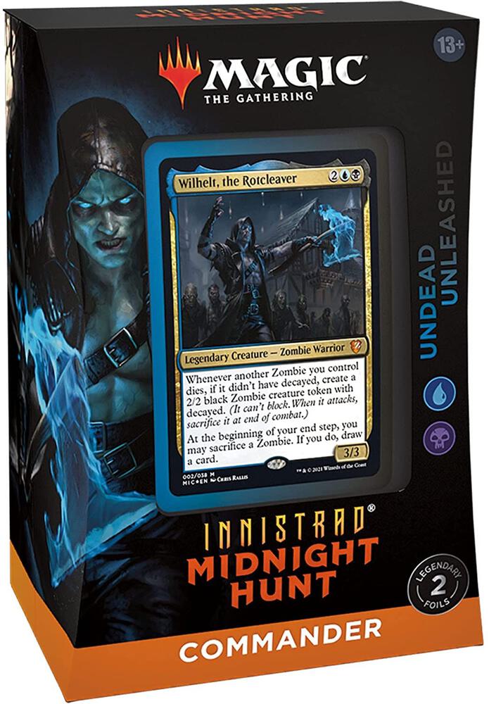 Innistrad Midnight Hunt Commander Deck Undead Unleashed Minimal Packaging