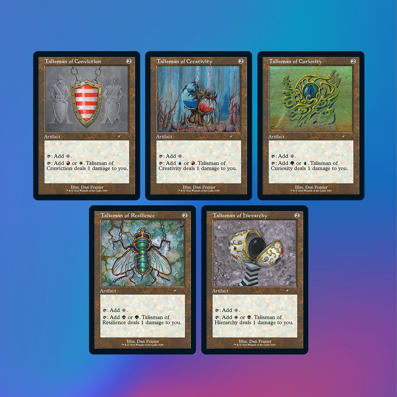 Secret Lair Drop Dan Frazier Is Back Again The Enemy Talismans