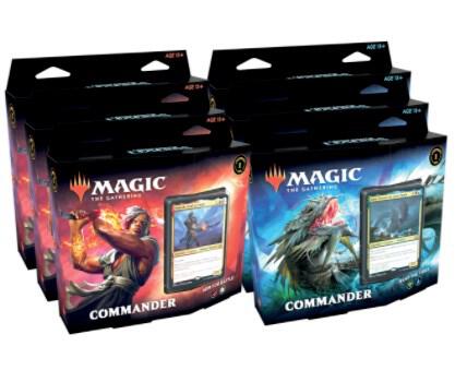Commander Legends Commander Deck Display