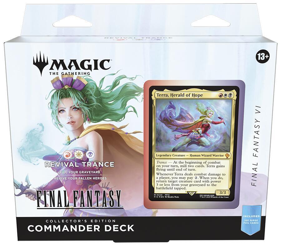 Final Fantasy Commander Deck Revival Trance Collectors Edition